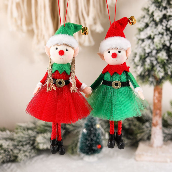 Elf Doll Pendant Christmas Tree Decoration