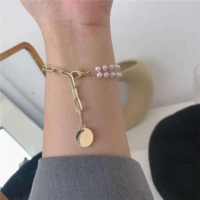 New Simple Fashion Personalized Double Layer Women's Bracelet