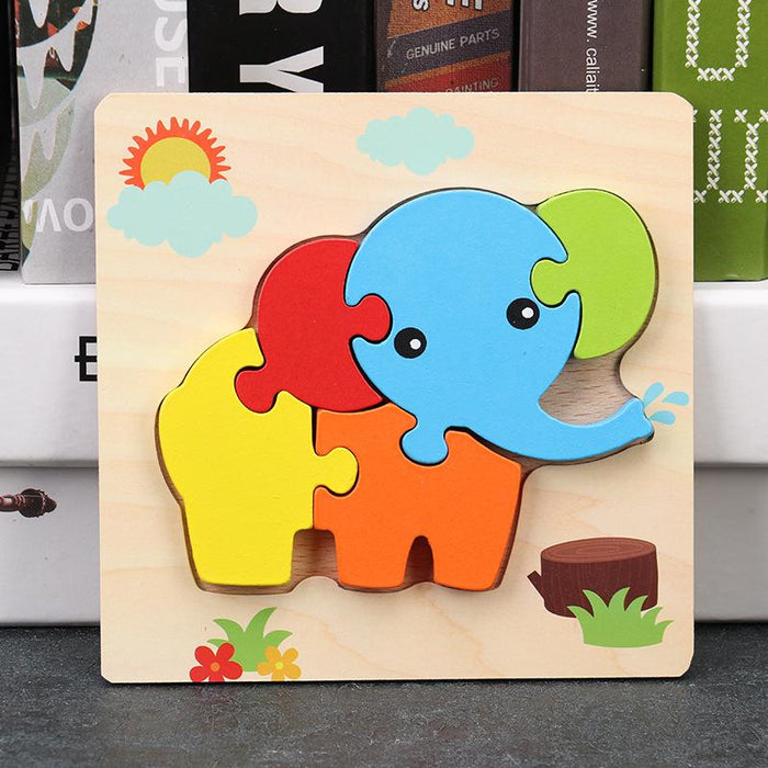 Children's Building Block Stereo Puzzle Toy