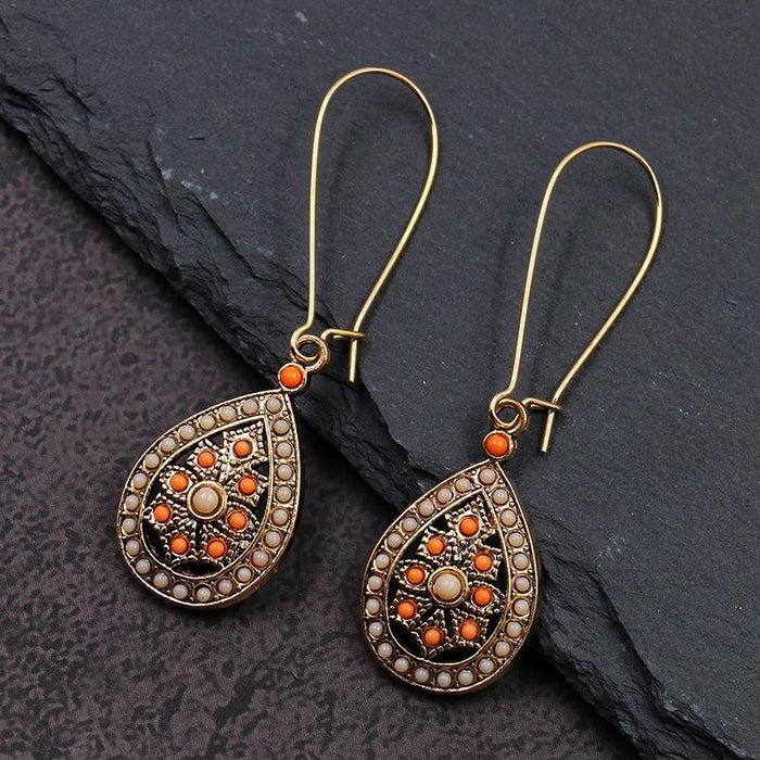 Boho Pop Drop Shape Earrings