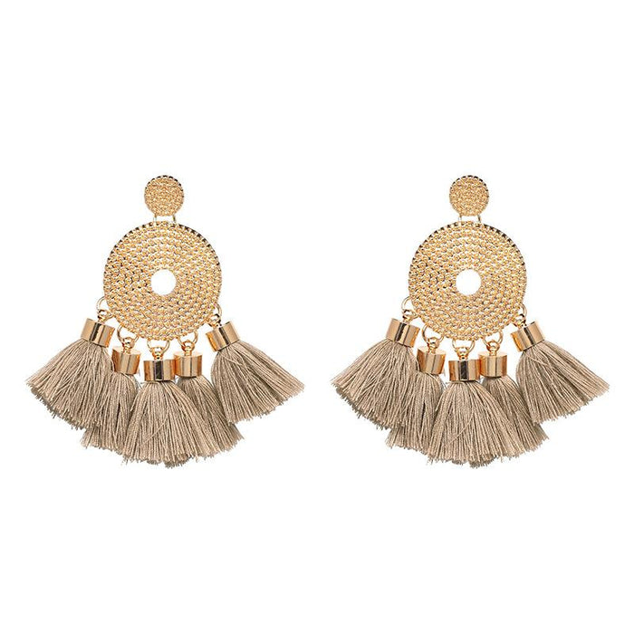 New Female Jewelry Tassel Earrings Personality Earrings