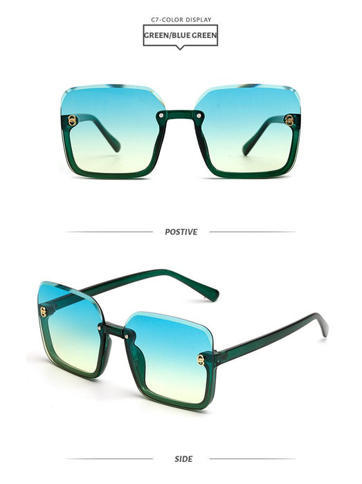 Half frame sunglasses and UV resistant Sunglasses