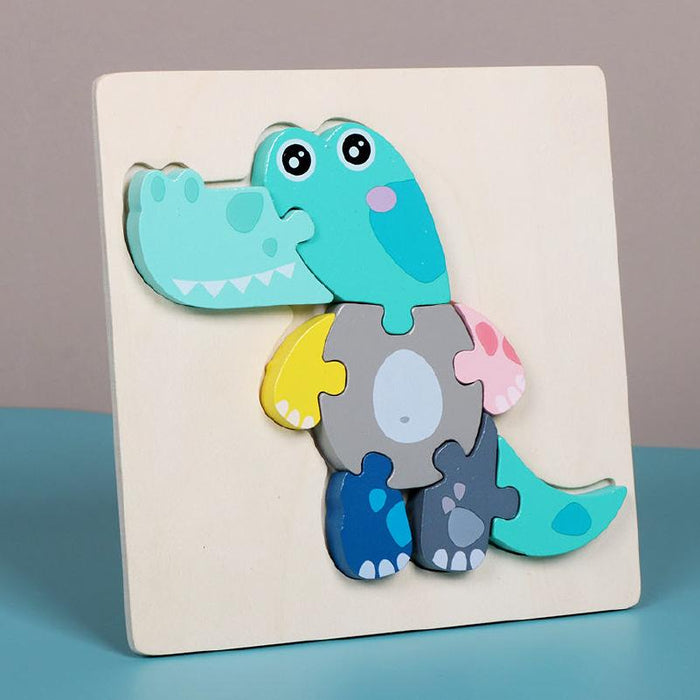 Children's Wooden Jigsaw Puzzle Early Education Educational Toy