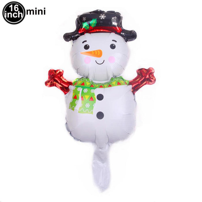 Jumbo Gingerbread Man Foil Christmas Balloon