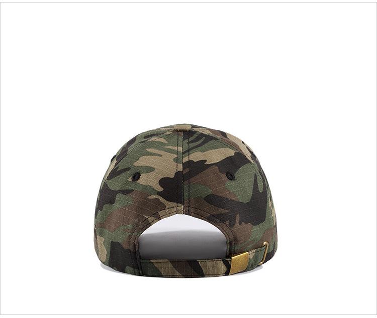 New Camouflage Solid colour Outdoor Baseball Cap Duck Tongue Cap