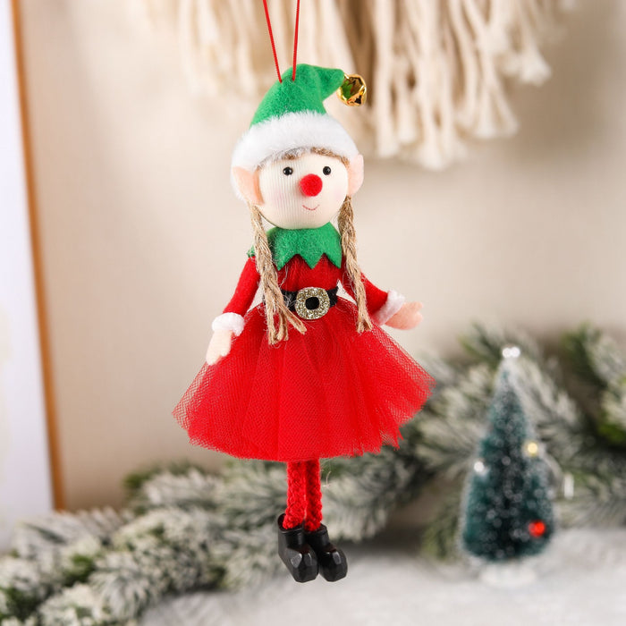 Elf Doll Pendant Christmas Tree Decoration