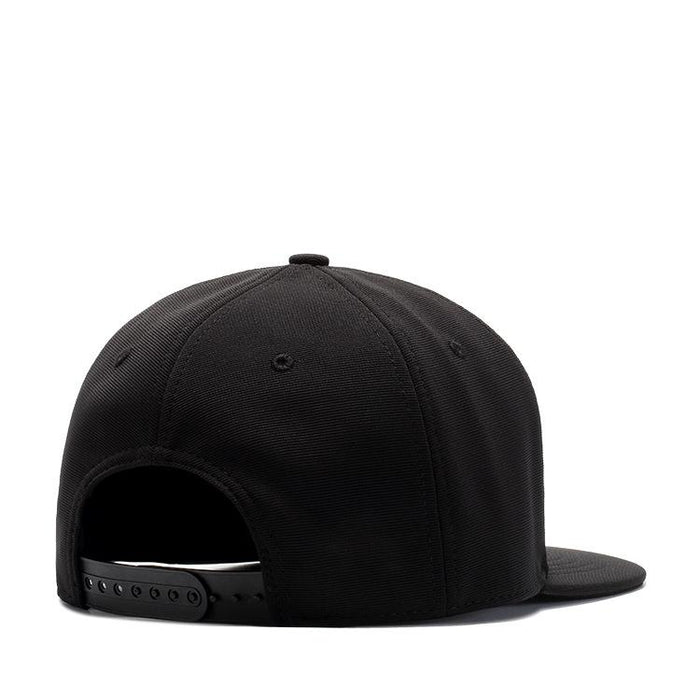 Black Breathable Simple Baseball Cap Solid colour Flat Brim Cap