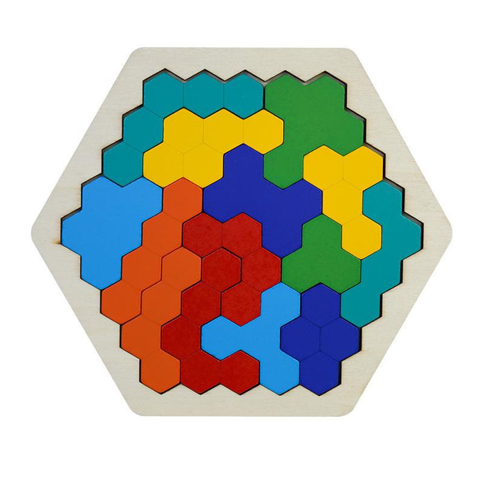 Hexagonal Intelligence Geometry Changeable Toy