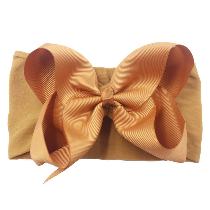 Bow headband nylon headband