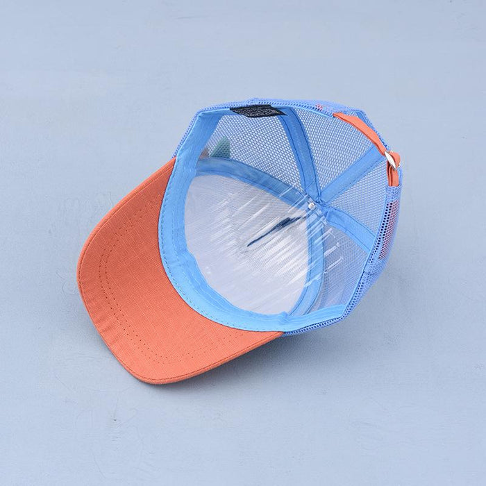 Summer Outdoor Children's Cartoon Dinosaur Net Cap