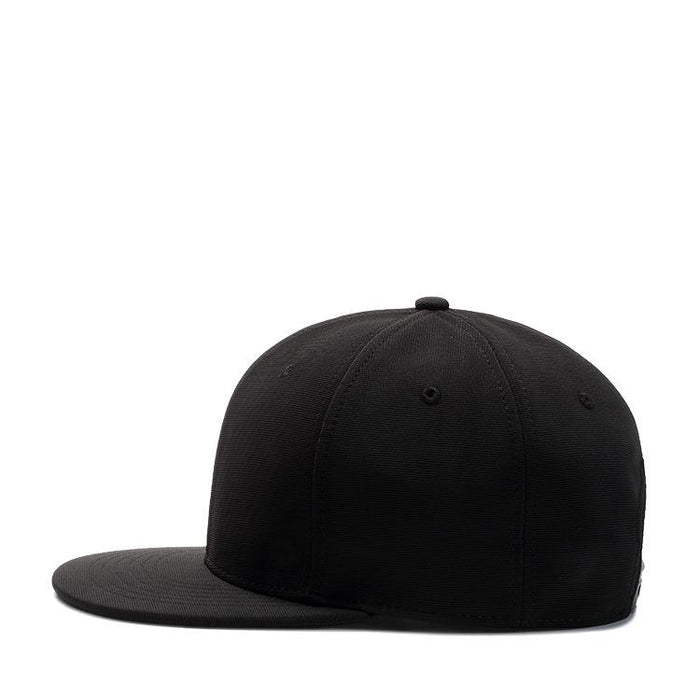 Black Breathable Simple Baseball Cap Solid colour Flat Brim Cap