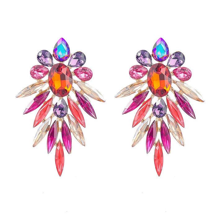 New fashion versatile multi-layer female Earrings accessories