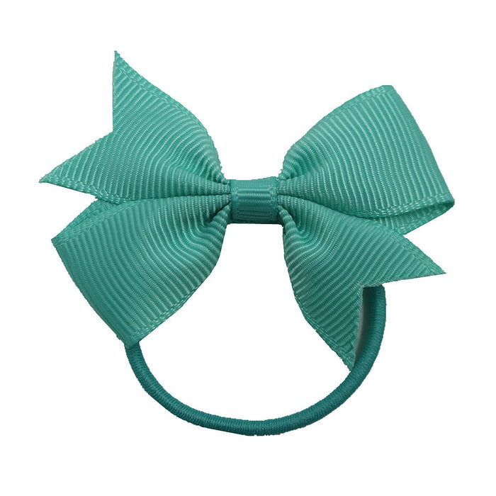 2PCS Children's jewelry bow elastic band