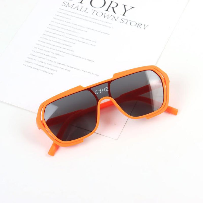 Children's Sunglasses personality conjoined lens sunshade