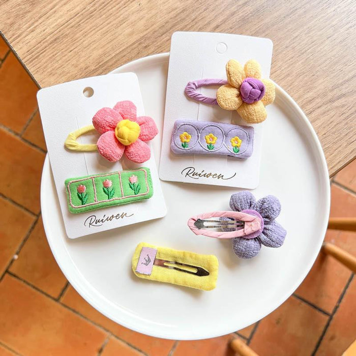 Children's hairpin flower hairpin