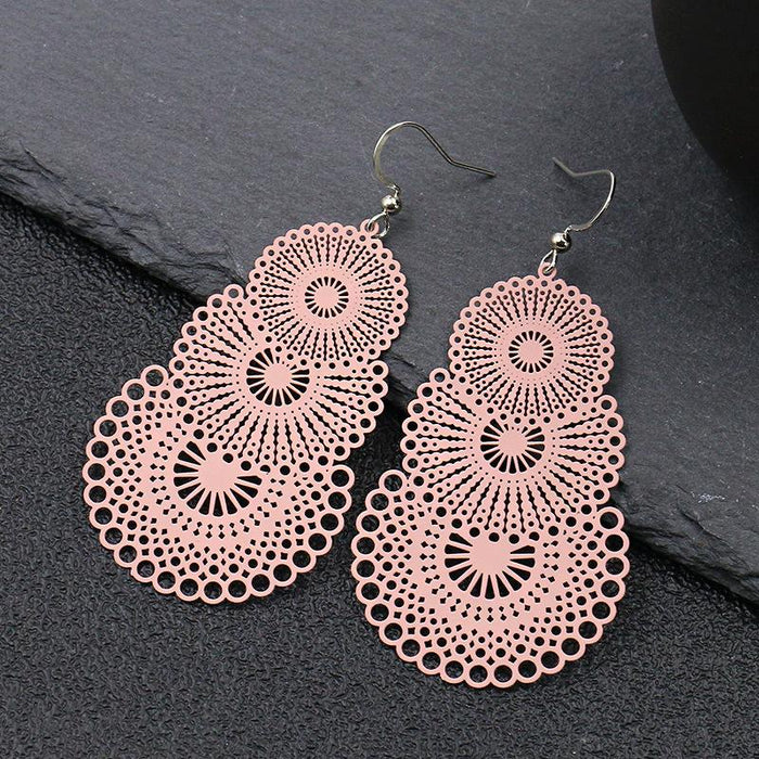 Boho Pattern Fashion colourful Earrings