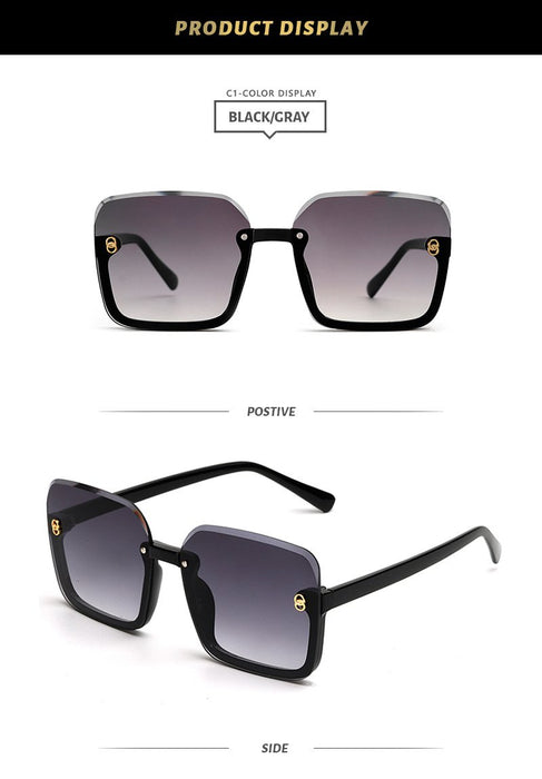 Half frame sunglasses and UV resistant Sunglasses