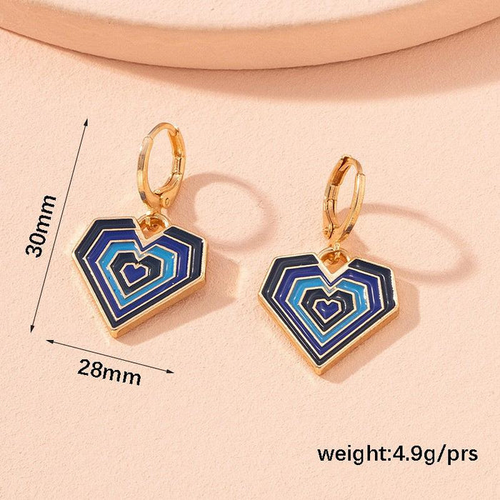 Simple Fashion Love Women's Earrings