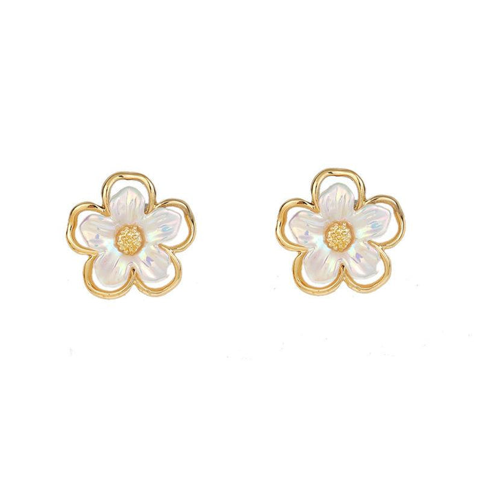 Shell Flower Earrings