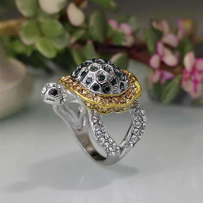 Lady's electroplated Turtle Ring