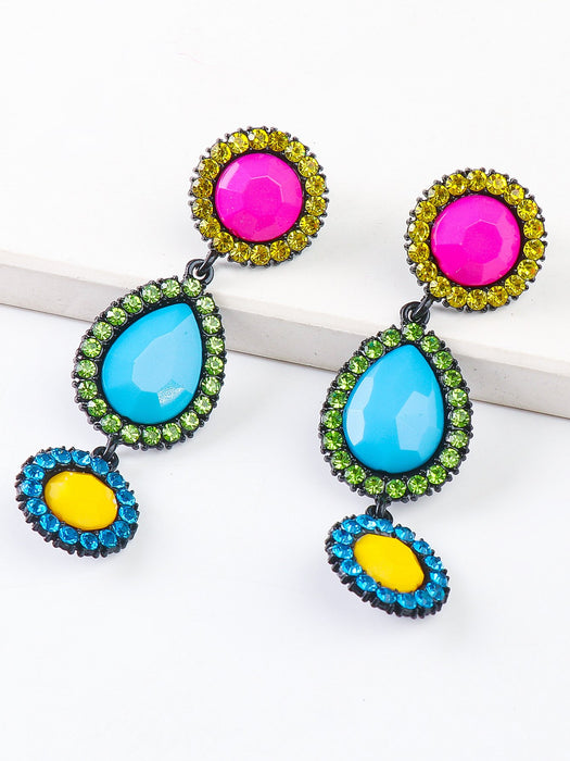 New Female Jewelry Teardrop Earrings Fashion Earrings Accessories