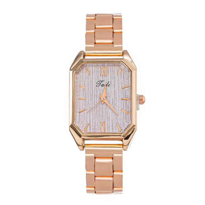 Female Stainless Steel Luxury Watch Quartz Womens Wristwatch