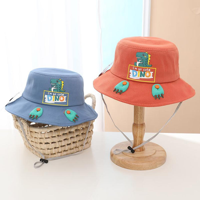 Summer Children's Dinosaur Foot Sunshade Mesh Hat