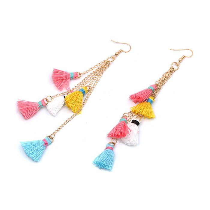 New Women's Jewelry Bohemian Tassel Earrings