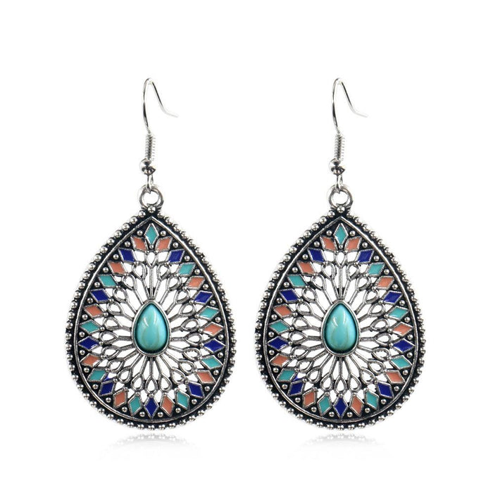 Ethnic Vintage Boho Beads Tassel Earrings