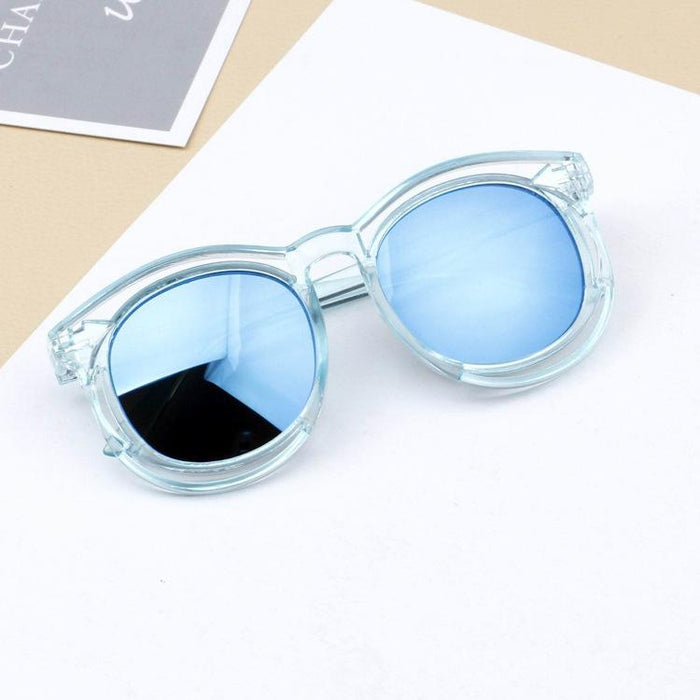 Children's Sunglasses double frame hollowed out colourful