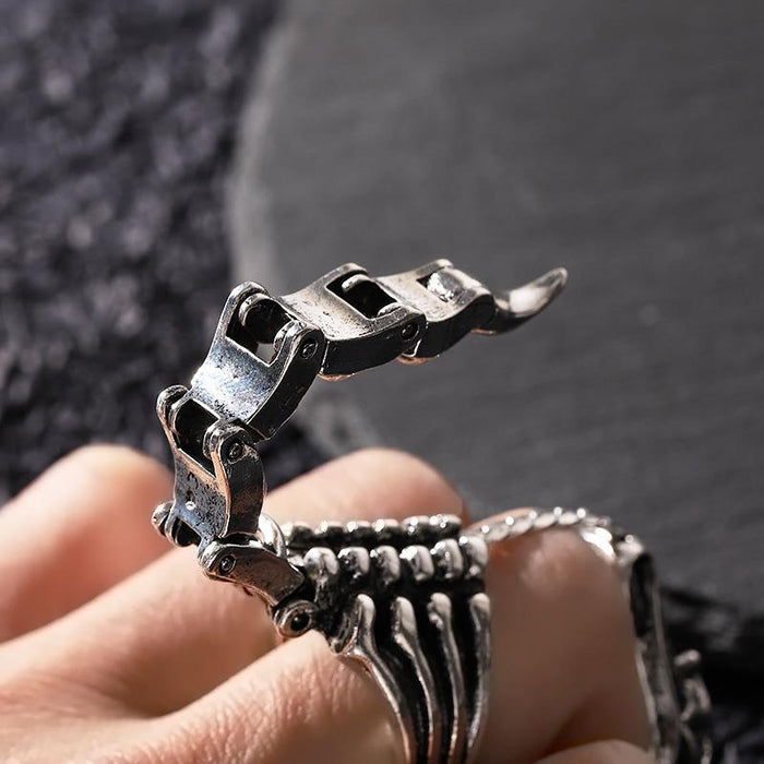 Retro Scorpion Ring Movable Personality Open Ring