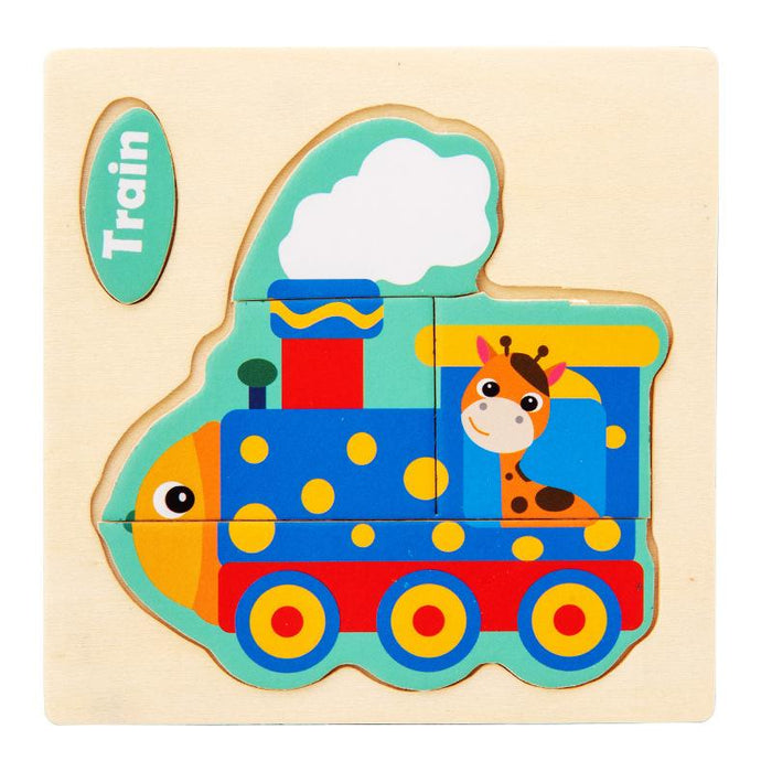 Children's Cartoon Animal Three-dimensional Puzzle Toy