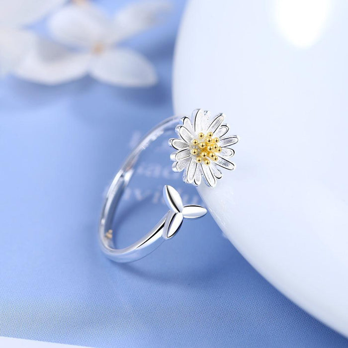 Daisy Open Ring Simple and Fresh Women's Ring