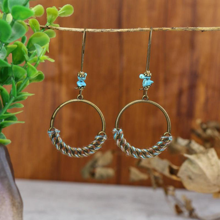 Bohemian Fashion Alloy Hippie Earrings Jewelry