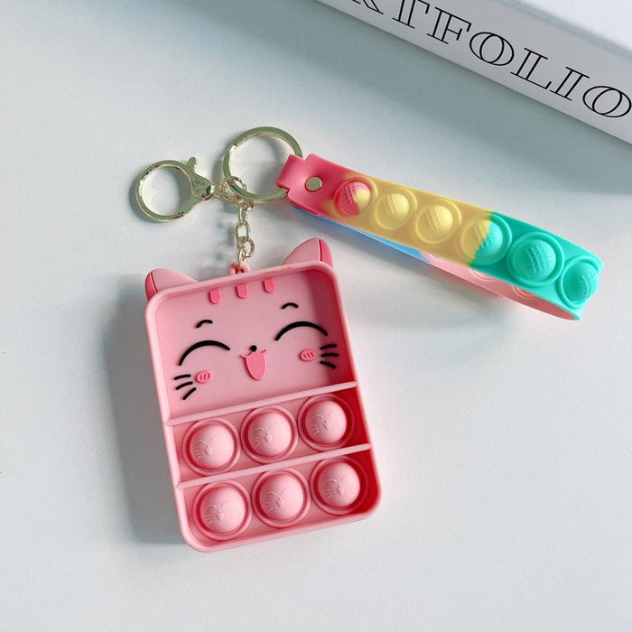 Bag decoration decompression toy key chain