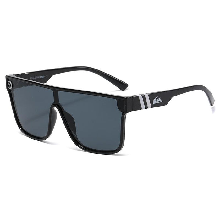 Sunglasses men's one-piece anti ultraviolet glasses