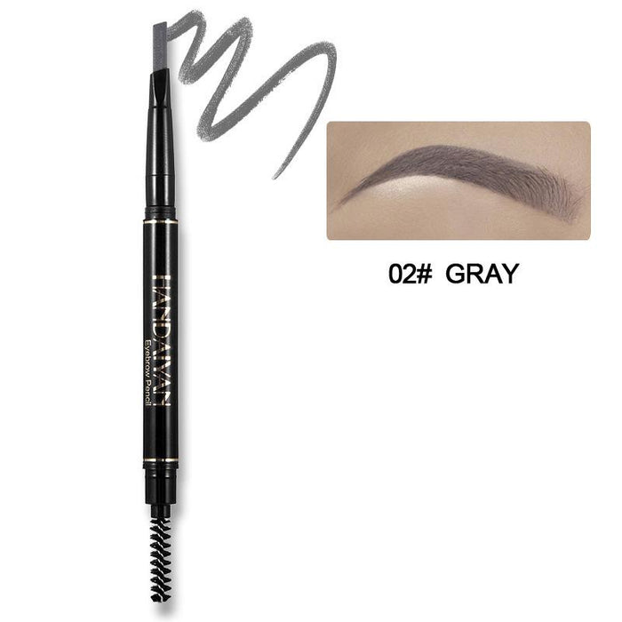 5-colour automatic rotary double head eyebrow pencil