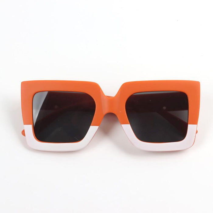 Children's Sunglasses colour matching wide edge frame