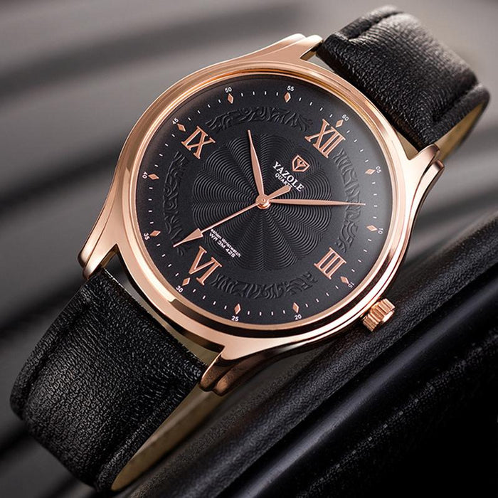 YAZOLE Watches Top Brand Luxury Male Clock Business Unique Gentlemen Designer