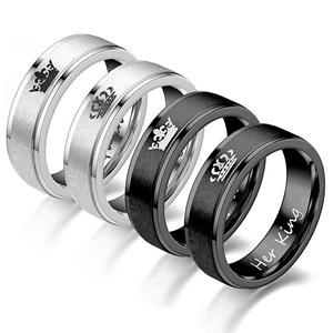 Stainless steel couple ring