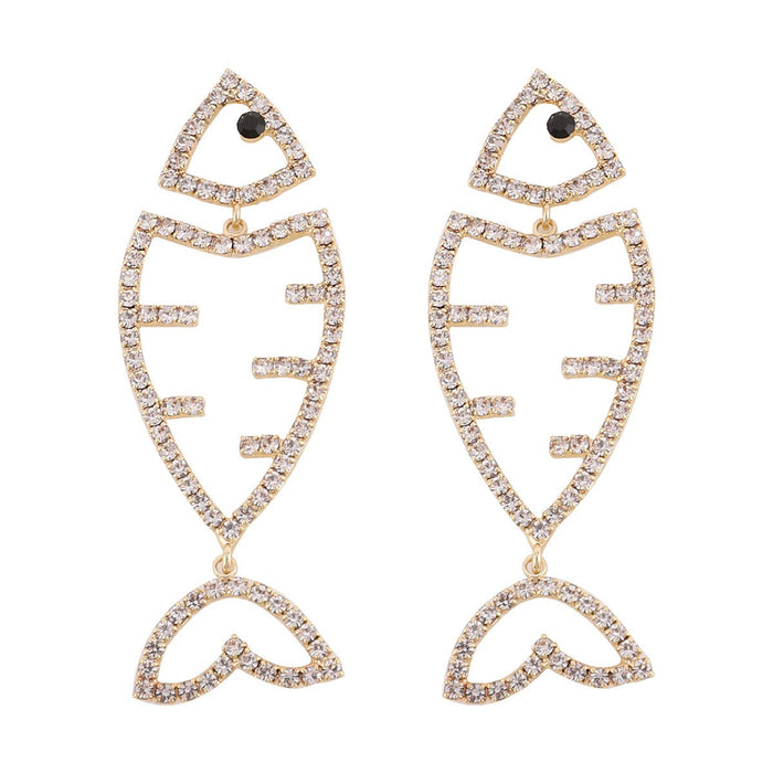 Fashion Personality Popular Small Fish Female Earrings