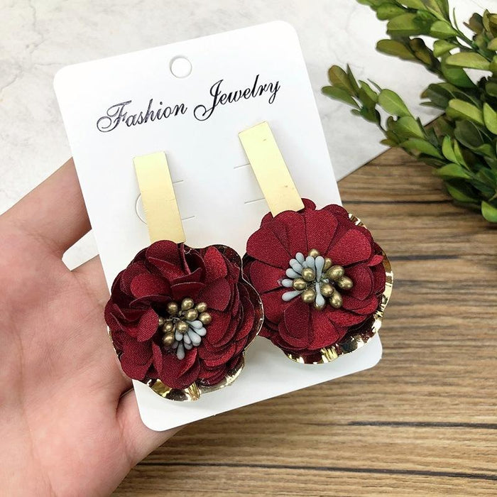 Multi Style Handmade Flower Earrings