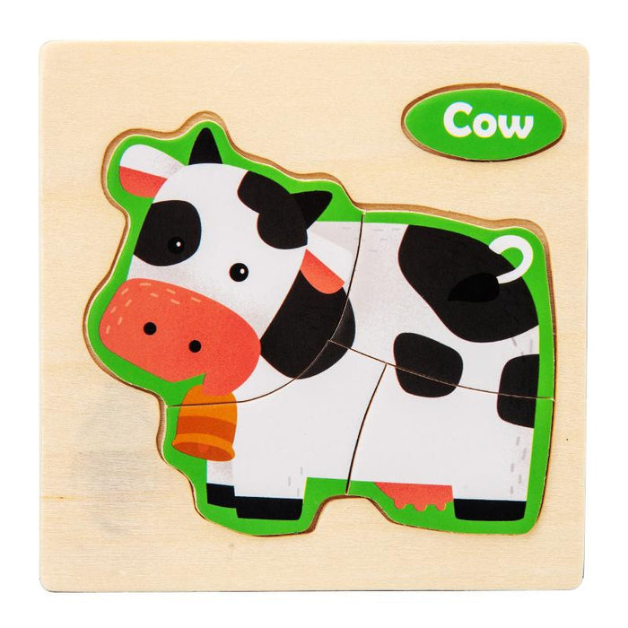 Children's Cartoon Animal Three-dimensional Puzzle Toy