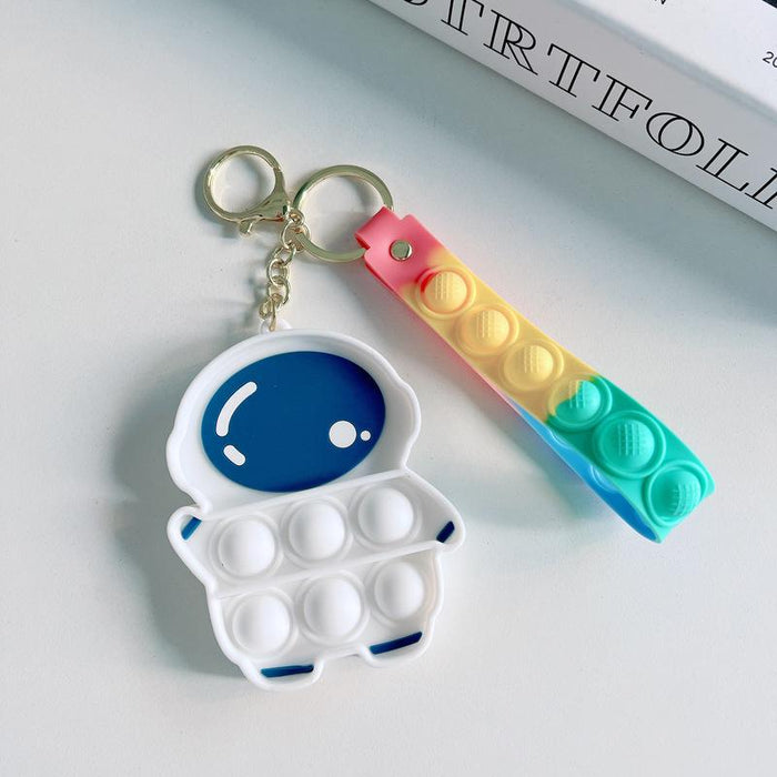 Bag decoration decompression toy key chain