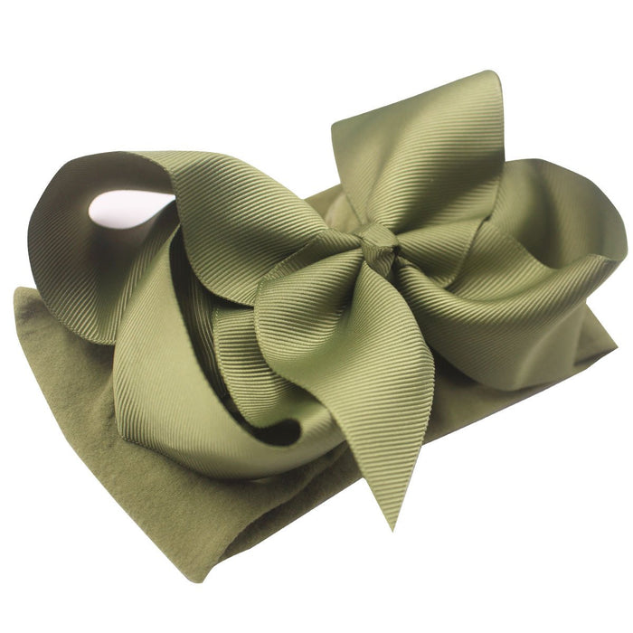 Bow headband nylon headband