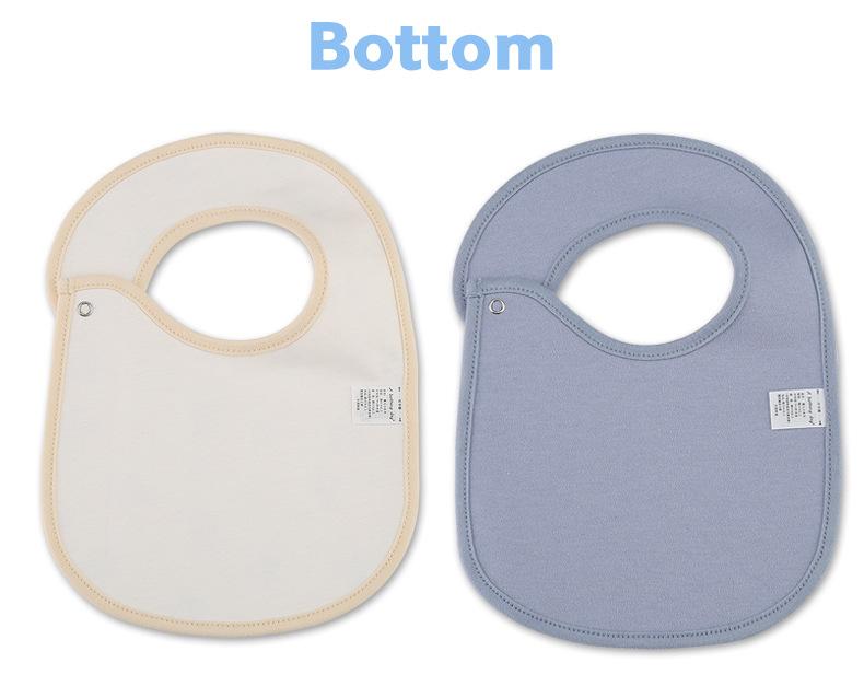 Baby Bib Waterproof Drool Pocket Cotton Drool Towel