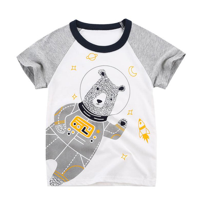 Children's short sleeved T-shirt