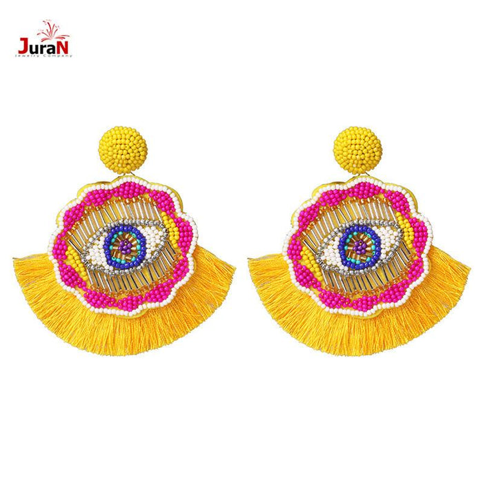 Handmade Ethnic Women's Jewelry Tassel Earrings