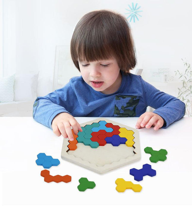 Hexagonal Intelligence Geometry Changeable Toy