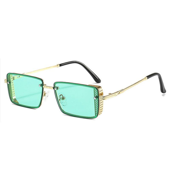 Metal small square Sunglasses